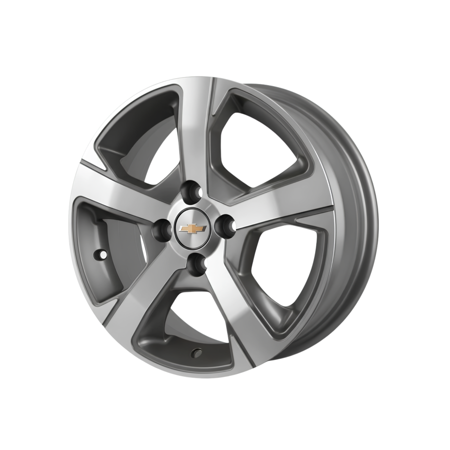 Llanta Aleación Chevrolet Prisma (15019) 15" 4x100 Diamantado y Visón Claro