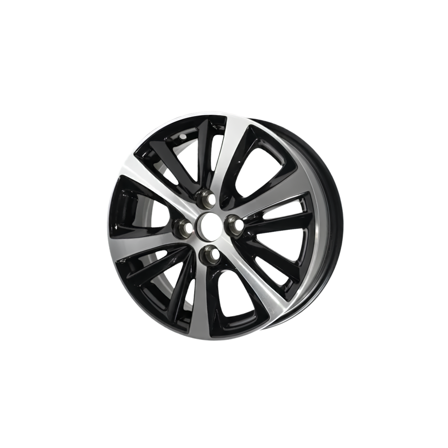Llanta Aleación Toyota Yaris (15020) 15" 4x100 Diamantado y Negro