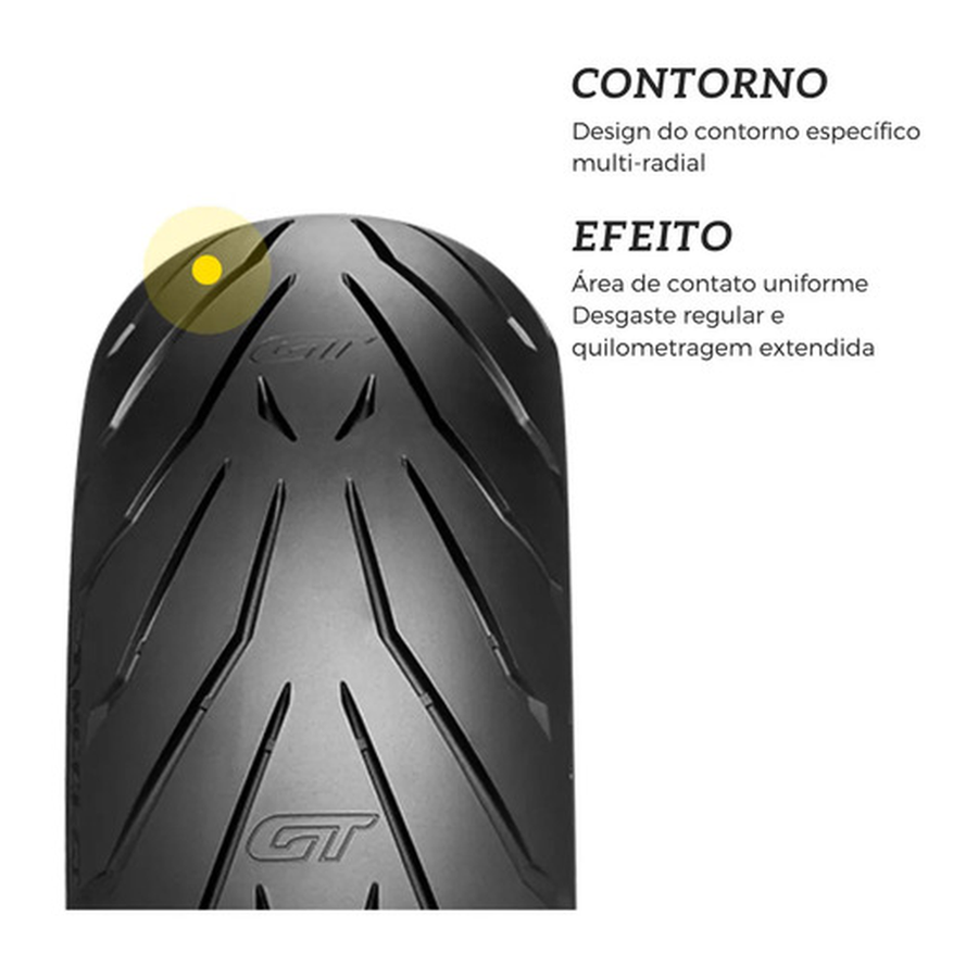 Neumático Pirelli 180/55 ZR17 ANGEL GT II M/C 73W TL
