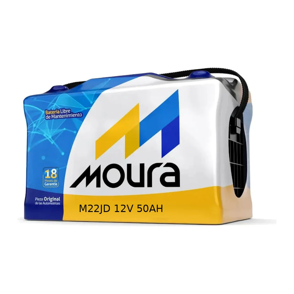 Batería Moura M22JD para Honda Civic (borne grueso)