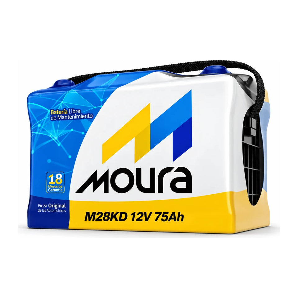 Batería Moura M28KD para Ford Ranger 2013 en adelante
