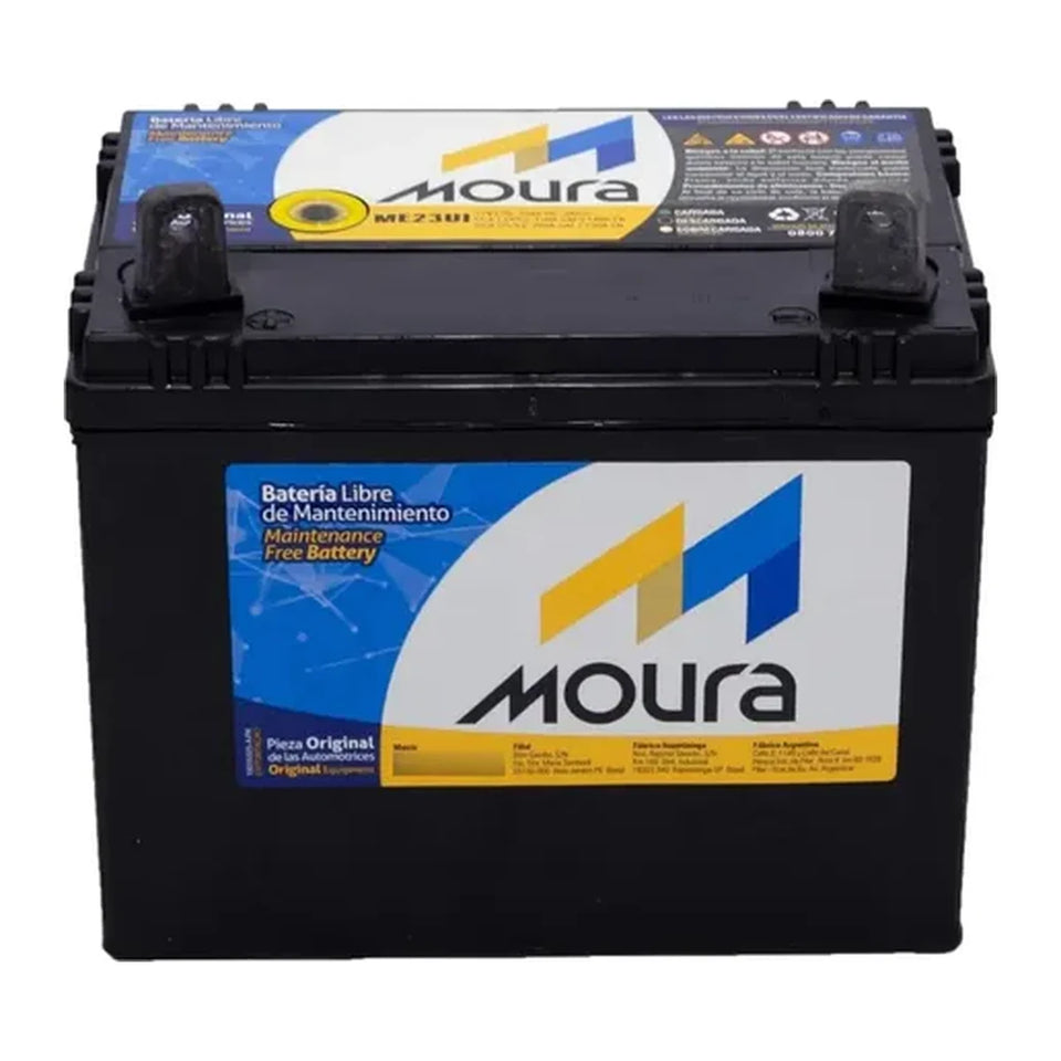 Batería Moura ME23UI para tractores y cortadoras de césped