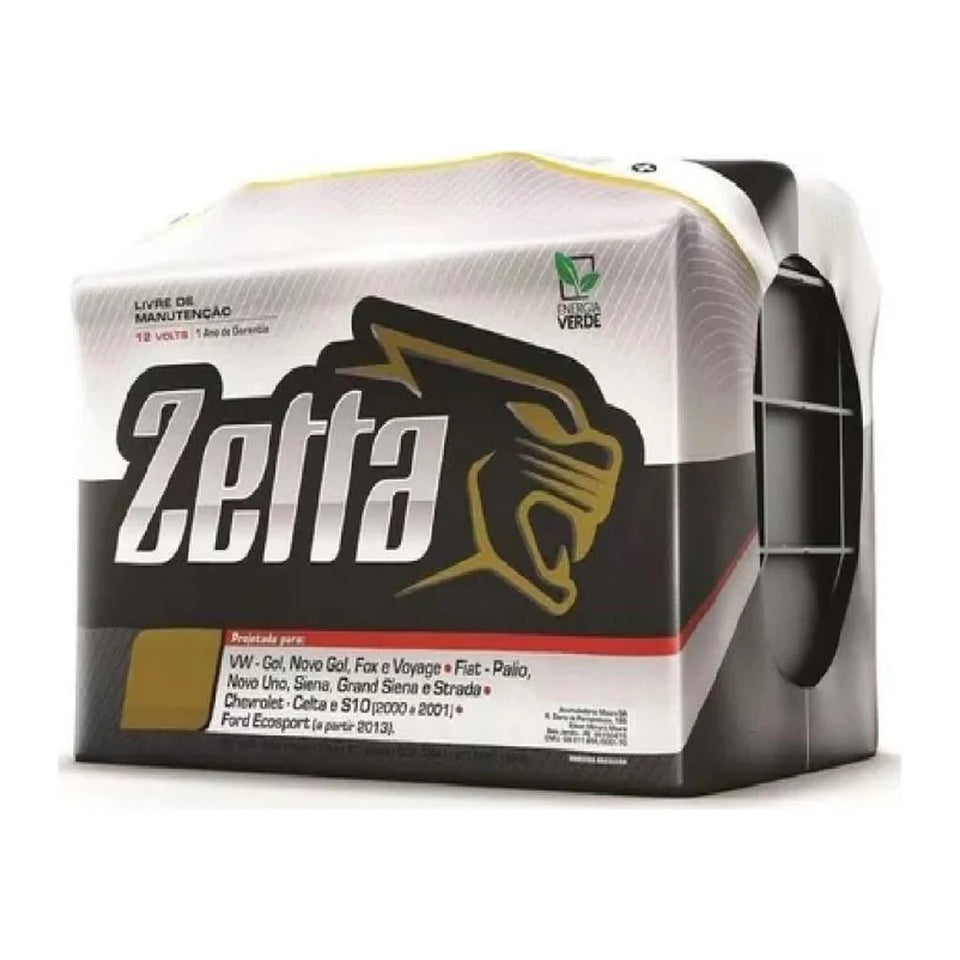 Batería Moura Z45 (línea Zetta) para Fiat Uno, Palio, Chevrolet Corsa, Celta