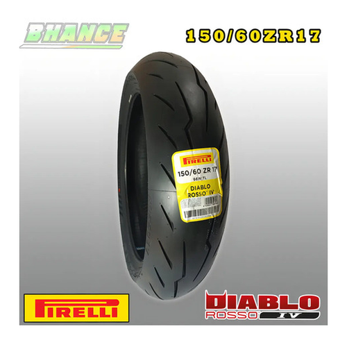 Neumático Pirelli DIABLO ROSSO IV M 180/60 R17 75W