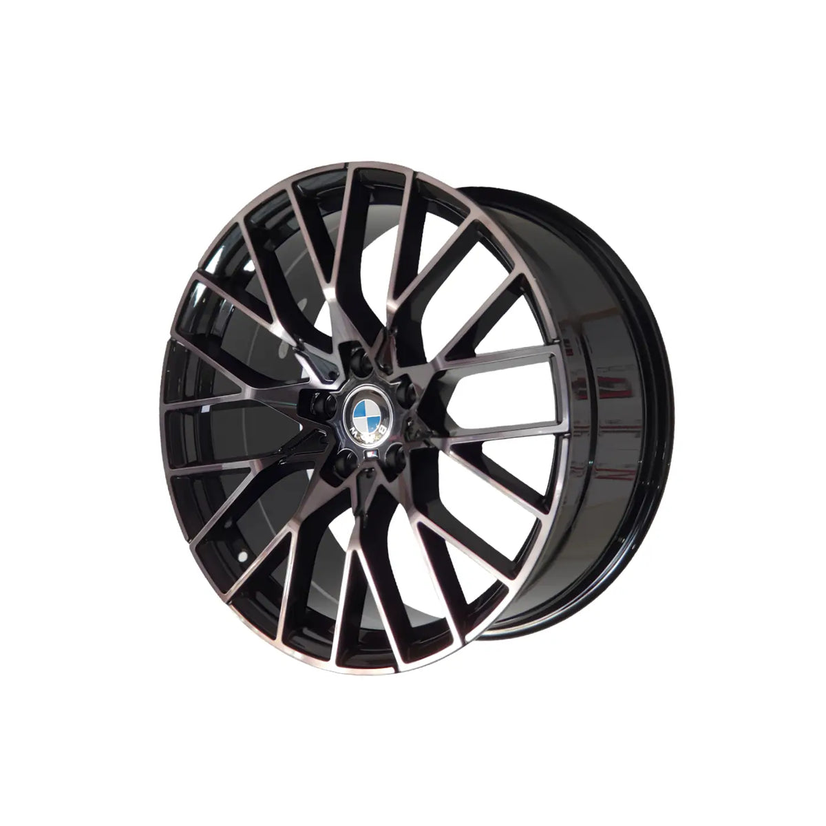LLANTA ALEACIÓN BMW 18 C29 5X120 DIAMANTADO Y NEGRO - Llanta Aleación