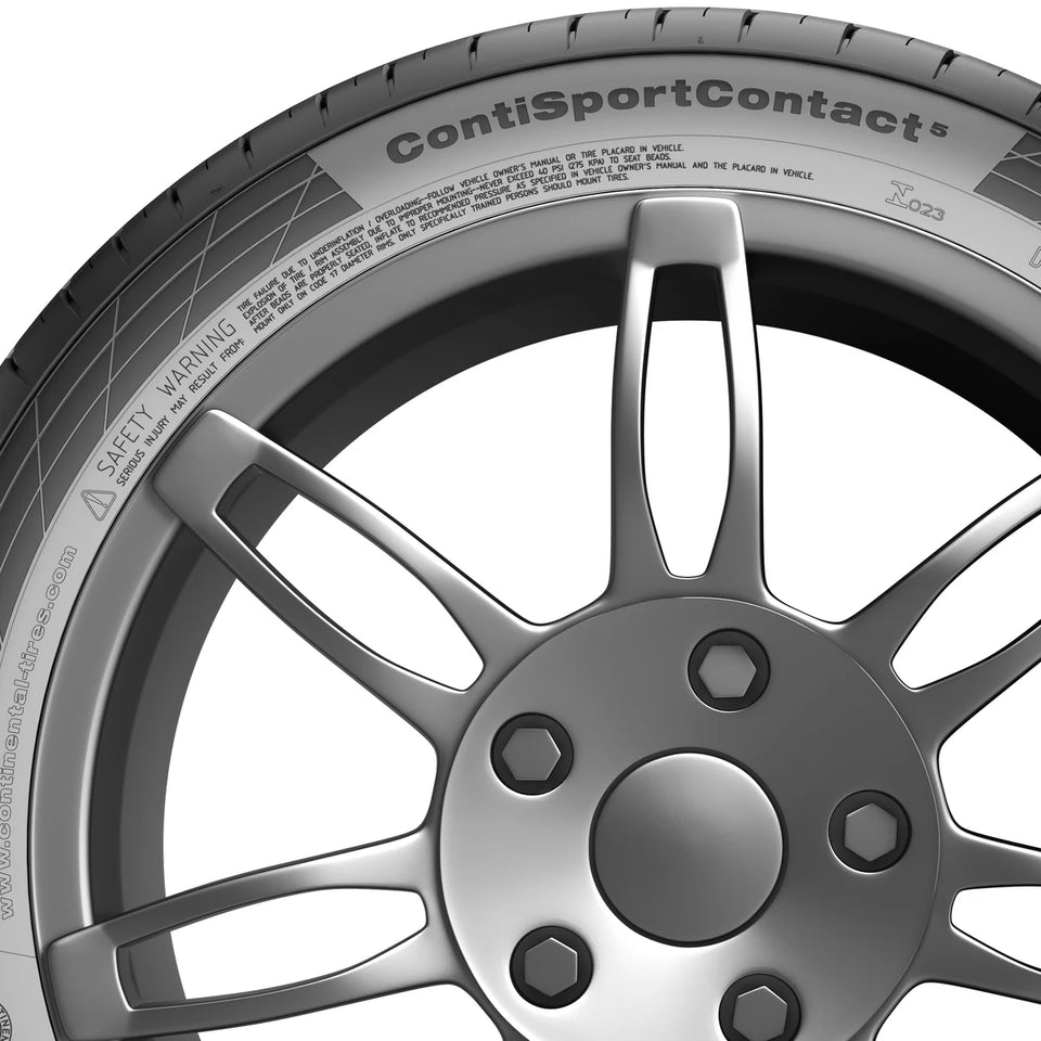 Continental ContiSportContact 5 255/40 R19 96W XL