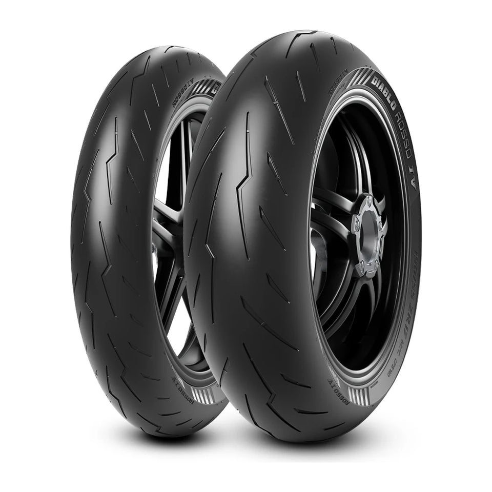 Pirelli Diablo Rosso IV 160/60 ZR17 69W Trasera