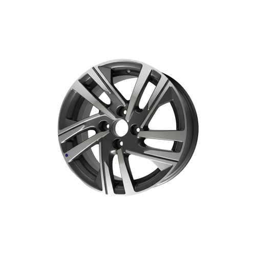 Llanta Aleación Peugeot 208 (15030) 15" 4x108 Diamantado y Visón