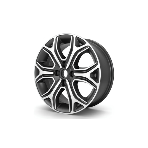 Llanta Aleación Fiat Strada (16013) 16" 4x98 Diamantado y Visón Oscuro Mate