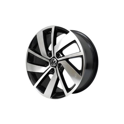 LLANTA ALEACIÓN VW VENTO GLI 17 S19 5X112 DIAMANTADO Y NEGRO