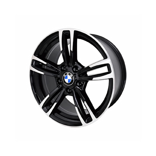 Llanta Aleación BMW (17025) 17" 5x120 Diamantado y Negro