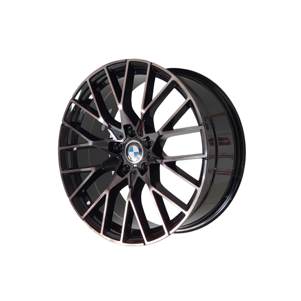 Llanta Aleación BMW X1 (18017) 18" 5x112 Diamantado y Negro