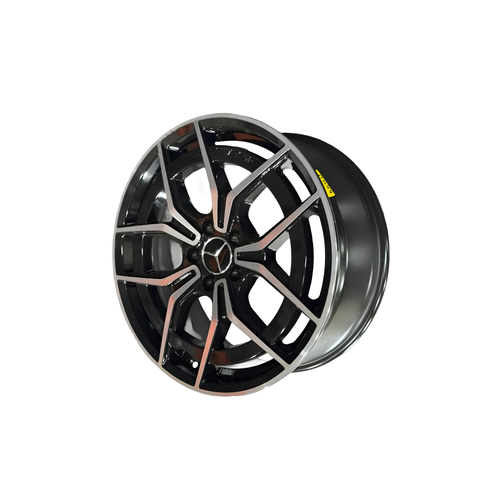 Llanta Aleación Mercedes Benz C300 (19009) 19" 5x112 Diamantado y Negro