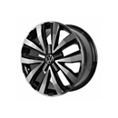 Llanta Deportiva Amarok V6 (22001) 20" 5x120 Diamantado y Negro — foto 1