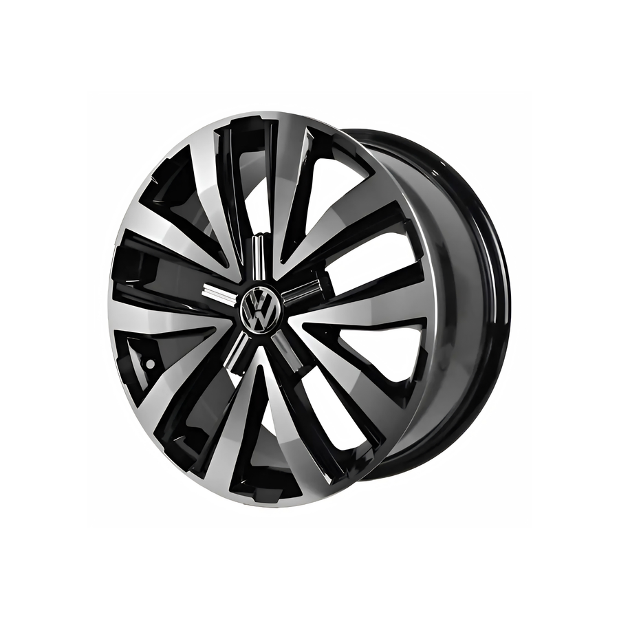 Llanta Aleación Amarok V6 (28008) 18" 5x120 Diamantado y Negro