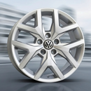 Llanta Deportiva Amarok V6 (27012) 17" 5x120 Silver — foto 3