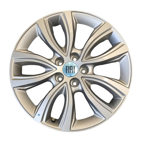 Llanta Aleación Fiat Toro 2017 (32704) 17" 5x110 Diamantado Visón Mate