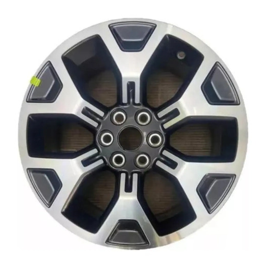 Llanta Aleación Renault Captur (31707) 17" 5x114.3 Diamantado y Negro