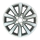 Llanta Aleación Toyota Corolla (31701) 17" 5x100 Diamantado y Negro — foto 3