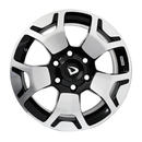 Llanta Aleación Toyota Hilux L-21 (32713) 17" 6x139.7 Diamantado y Visón — foto 1