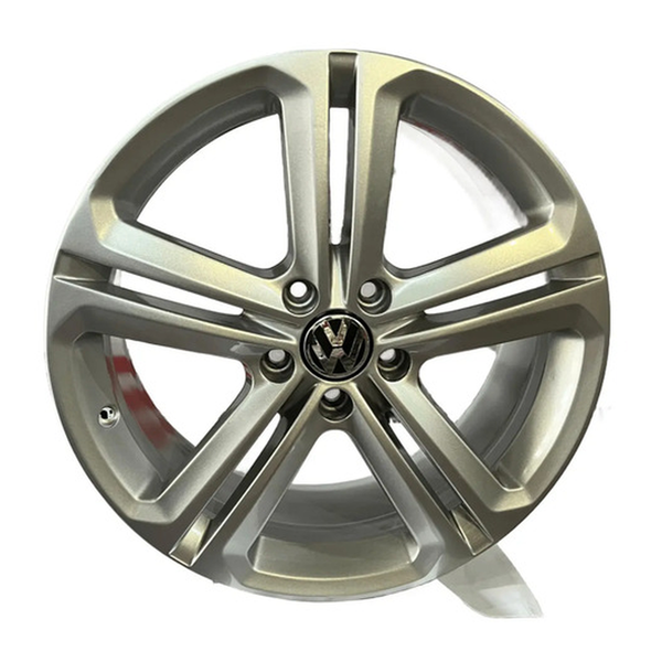 Llanta Aleación VW Vento Nuevo 2025 (18019) 18" 5x112 Diamantado y Negro