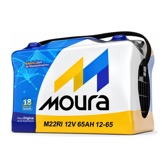 Batería Moura M22RI para Toyota Hilux (borne izquierdo)
