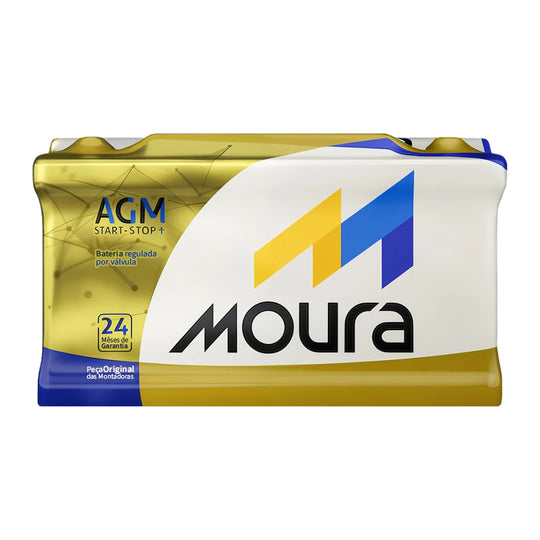 Batería Moura MA80CD Start-Stop AGM para BMW Serie 3 y 5, Audi A4 y A6, Mercedes-Benz Clase C