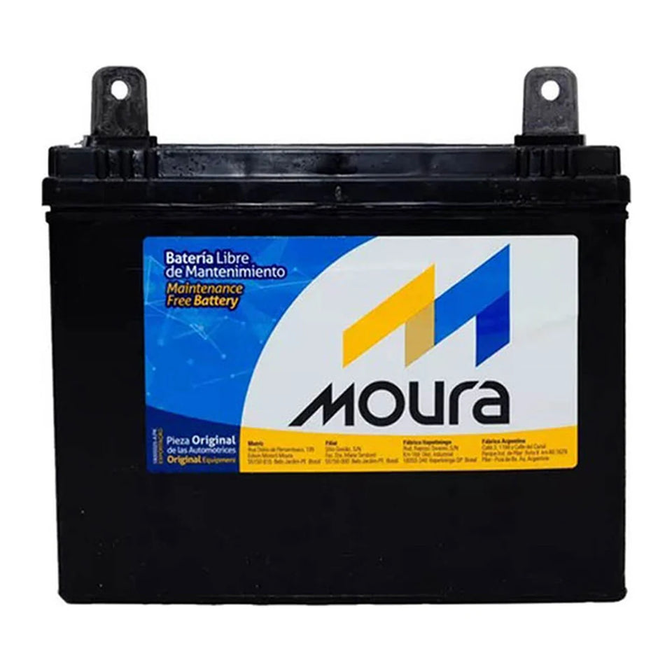 Batería Moura ME23UI para tractores y cortadoras de césped