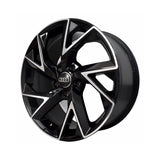 LLANTA ALEACIÓN AUDI RS6 18 C45 5X112 DIAMANTADO Y NEGRO - Llanta Aleación