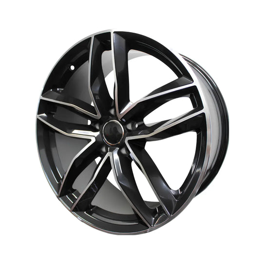 Llanta Aleación Audi RS6 18 C7 5X112 Diamantado Y Negro