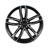 LLANTA ALEACIÓN AUDI RS6 18 C7 5X112 DIAMANTADO Y NEGRO - Llanta Aleación
