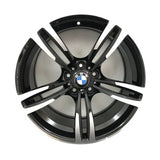 LLANTA ALEACIÓN BMW 17 C21 5X120 DIAMANTADO Y NEGRO - Llanta Aleación
