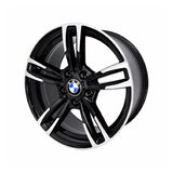 LLANTA ALEACIÓN BMW 17 C21 5X120 DIAMANTADO Y NEGRO - Llanta Aleación