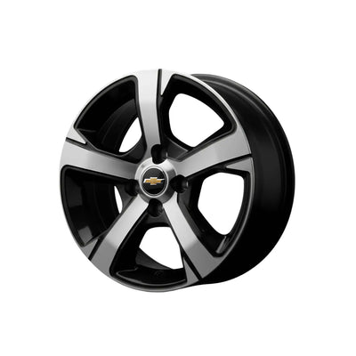 LLANTA ALEACIÓN CHEVROLET ONIX 15 R82 4X100 DIAMANTADO Y VISON OSCURO