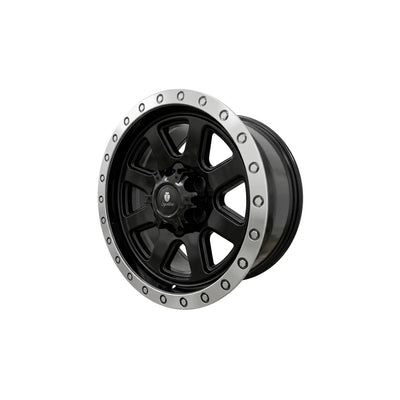 LLANTA ALEACIÓN DEPORTIVA C68 17X9,0 C68 6X114,3 NEGRO MATE Y DIAMANTADO MATE