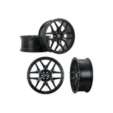 LLANTA ALEACIÓN DEPORTIVA M33 18X8.0 M33 6X139,7 NEGRO MATE Y DIAMANTADO MATE - Llanta Aleación Deportiva