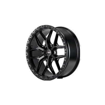 LLANTA ALEACIÓN DEPORTIVA M33 18X8.0 M33 6X139,7 NEGRO MATE Y DIAMANTADO MATE
