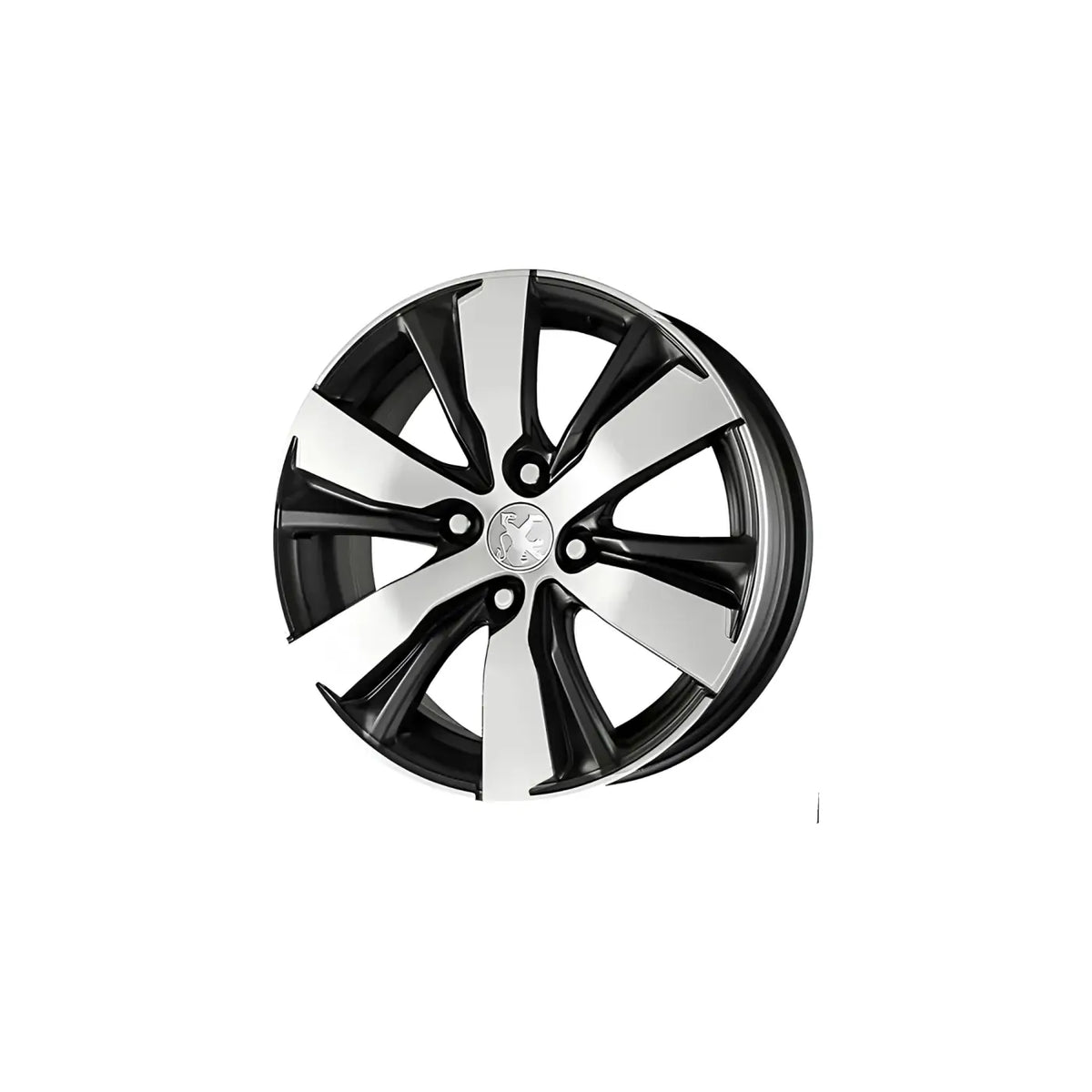 LLANTA ALEACIÓN PEUGEOT 2008 16 S05 4X108 DIAMANTADO Y VISON OSCURO MATE - Llanta Aleación