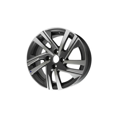 LLANTA ALEACIÓN PEUGEOT 208 15 S38 4X108 DIAMANTADO Y VISON
