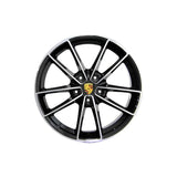 LLANTA ALEACIÓN PORCHE CARRERA 20X8,5 C53 5X130 DIAMANTADO Y NEGRO - Llanta Aleación