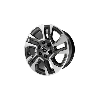 LLANTA ALEACIÓN TOYOTA SW4 DIAMOND 18 S39 6X139,7 DIAMANTADO Y VISON OSCURO
