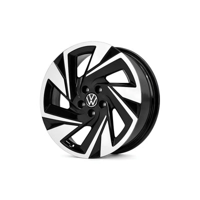 LLANTA ALEACIÓN VW NIVUS 16 S59 5X100 DIAMANTADO Y NEGRO