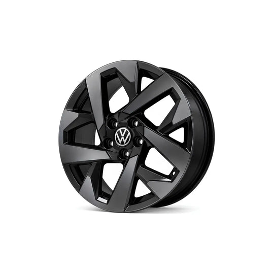 Llanta Aleación VW Tera 17 S60 5X100 Diamantado Y Negro