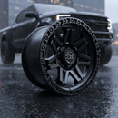Llanta Deportiva Toyota Ranger (11029) 17x9 6x139 Matt Black — foto 4